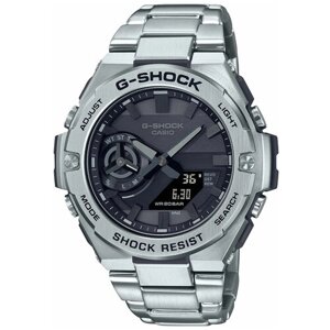 Наручные часы CASIO G-Shock GST-B500D-1A1, серебряный, черный