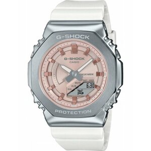Наручные часы CASIO G-Shock Наручные часы Casio GM-S2100WS-7AER, серебряный