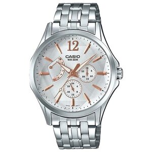Наручные часы CASIO MTP-E320DY-7A, серебряный