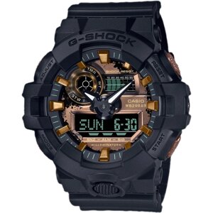 Наручные часы CASIO наручные часы CASIO G-SHOCK GA-700RC-1A, черный