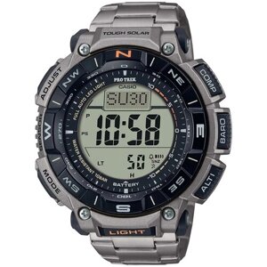 Наручные часы CASIO Pro Trek Casio PRG-340T-7E, серый, серебряный
