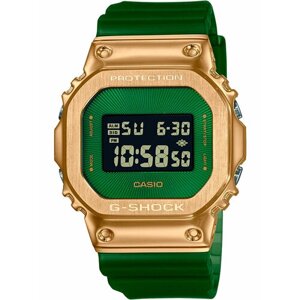 Наручные часы CASIO, зеленый, золотой