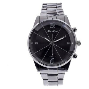 Наручные часы Часы наручные мужские "Уитмен", дискретный ход, ремешок 21.5 см, d 4.5 см, черный