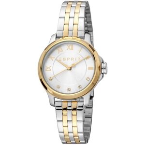 Наручные часы ESPRIT Часы наручные женские ESPRIT ES1L144M3095, Кварцевые, 30 мм, серебряный