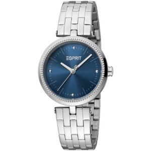 Наручные часы ESPRIT Часы наручные женские ESPRIT ES1L296M0075, Кварцевые, 32 мм, серебряный