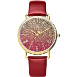 Наручные часы F. Gattien Fashion HH011B-117-06 fashion женские, красный