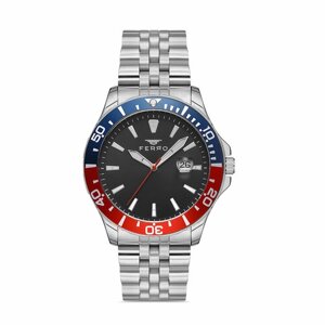 Наручные часы Ferro Мужские наручные часы FERRO FL11922AWT/A8, черный