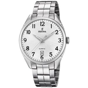 Наручные часы FESTINA F16976/1, серебряный