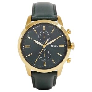 Наручные часы FOSSIL Townsman FS5599, золотой, черный