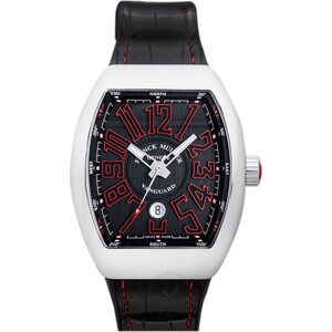 Наручные часы Franck Muller, нерж. сталь, черный, красный