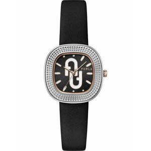 Наручные часы FURLA WW00048003L1, черный, серебряный