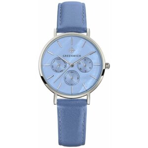 Наручные часы greenwich GW 307.19.59, голубой