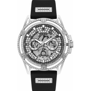 Наручные часы GUESS Мужские GW0537G1, черный, серебряный