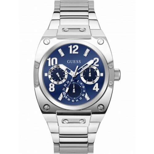 Наручные часы GUESS Trend GW0624G1, синий, серебряный