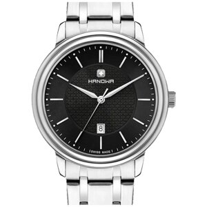 Наручные часы HANOWA Классика Emil 16-5087.04.007, черный