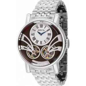 Наручные часы INVICTA Часы мужские механика с автоподзаводом Invicta Vintage 43743, серебряный