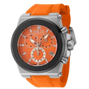 Наручные часы INVICTA мужские кварцевые Reserve Akula 45257, оранжевый