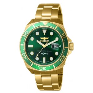 Наручные часы INVICTA мужские кварцевые Швейцарские Pro Diver Swiss Made 39870, золотой