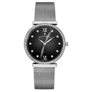 Наручные часы Jacques du Manoir SOCMI. 05, черный, серебряный