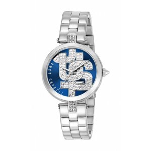 Наручные часы Just Cavalli Часы женские Just Cavalli JC1L241M0045, синий, серебряный