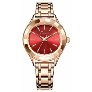 Наручные часы KIMIO Наручные часы Kimio K6301M-XZ1RRE fashion женские, золотой, красный