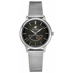 Наручные часы Космос K 617.10.31, черный, серебряный