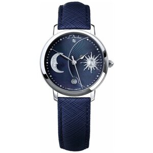 Наручные часы L'Duchen Quartz D 781.13.37, синий