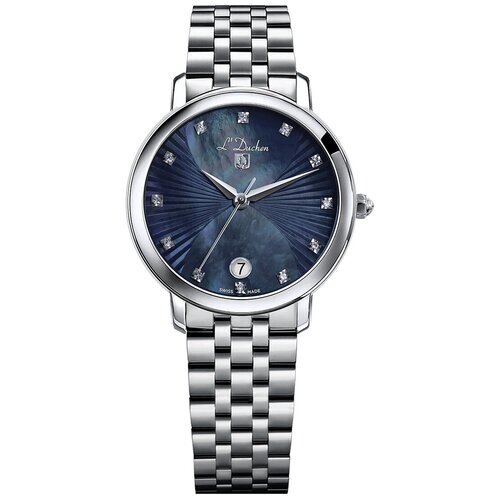 Наручные часы L'Duchen Швейцарские наручные часы L Duchen D801.10.37, серебряный