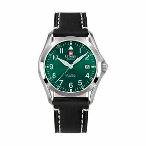 Наручные часы Le Temps Часы Le Temps LT1080.16BL15, зеленый
