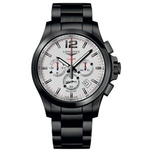 Наручные часы LONGINES Наручные часы Longines Conquest V. H. P. L3.727.2.76.6, черный