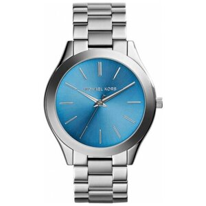 Наручные часы MICHAEL KORS MK3292, голубой, серебряный