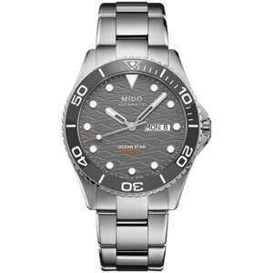 Наручные часы Mido Ocean Star Часы Mido Ocean Star 200c M042.430.11.081.00, серый