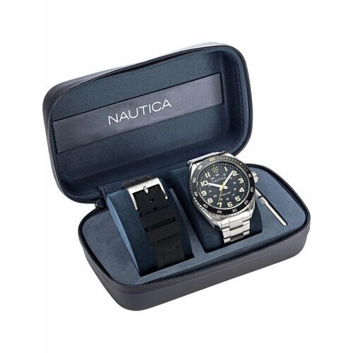 Наручные часы NAUTICA Наручные часы Nautica Key Biscayne Box Set, черный