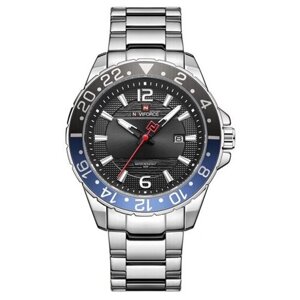 Наручные часы Naviforce Часы мужские Naviforce NF9192 (S/S/B), серебряный