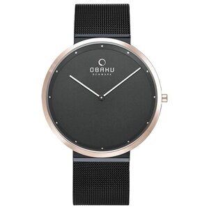 Наручные часы OBAKU V230gxmbmb, черный