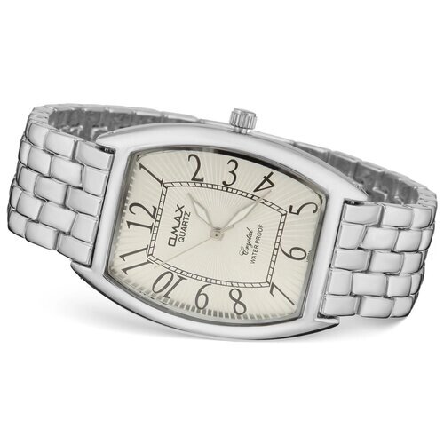 Наручные часы OMAX Наручные часы на браслете Omax HBK 175 размер 35х33 мм, серебряный