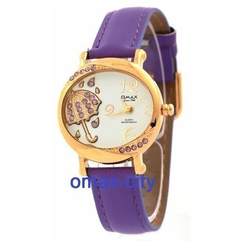 Наручные часы OMAX Quartz, фиолетовый