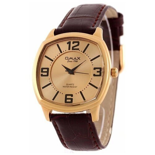 Наручные часы OMAX Quartz, коричневый