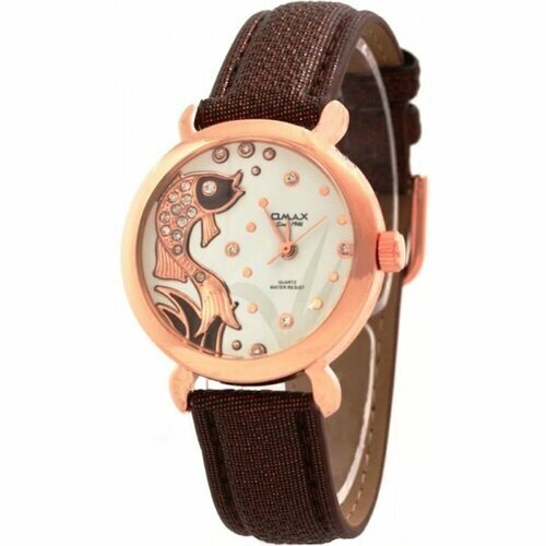 Наручные часы OMAX Quartz Quartz LD00366Q03, коричневый