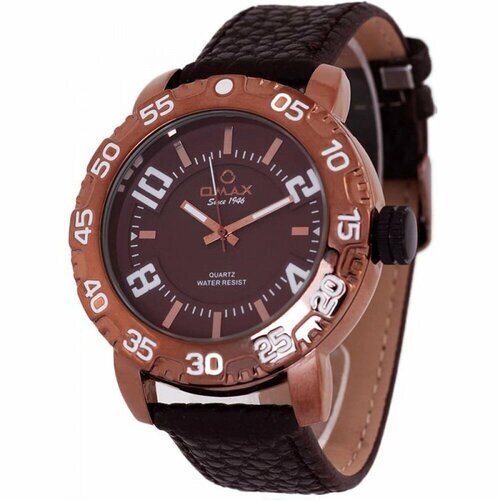 Наручные часы OMAX Quartz Quartz OAS037500D, коричневый