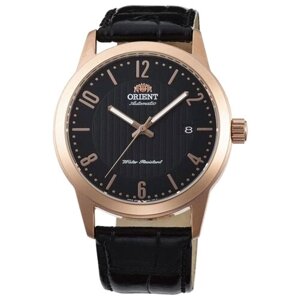 Наручные часы ORIENT AC05005B, черный, розовый