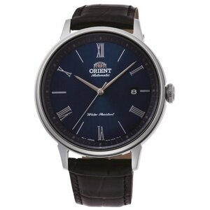 Наручные часы ORIENT Automatic Часы Orient RA-AC0J05L, серебряный, синий