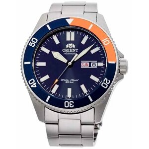 Наручные часы ORIENT Часы механические Orient Diving Sport Automatic RA-AA0913L19B с гарантией, оранжевый, серебряный