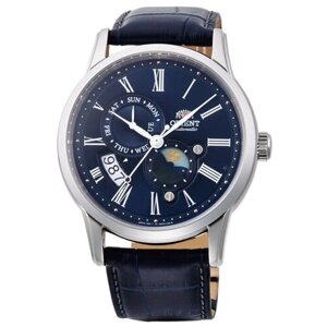 Наручные часы ORIENT Часы мужские Orient RA-AK0011D10B, мультиколор, синий