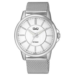 Наручные часы Q&Q часы мужские Q&Q QB66J201Y, серебряный, серый