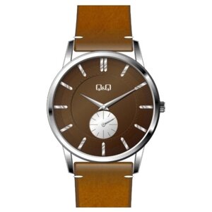 Наручные часы Q&Q QA60 J803, коричневый