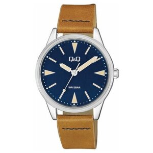 Наручные часы Q&Q Японские часы Q&Q QB90-322, синий