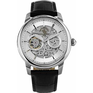 Наручные часы SANTA barbara POLO & racquet CLUB механические SB. 1.10522-1, черный, серебряный