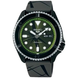 Наручные часы SEIKO 5 Sports Японские механические наручные часы Seiko SRPH67K1, зеленый