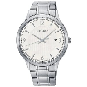 Наручные часы SEIKO CS Dress SGEH79P1, серебряный, белый